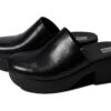 FitFlop Pilar Leather Mule Platforms