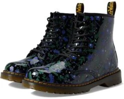 Dr. Martens Kid's Collection 1460 Mystic Garden (Little Kid/Big Kid)
