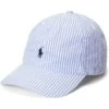 Polo Ralph Lauren Kids Cotton Seersucker Ball Cap (Big Kids) -Skechers Store 71nz4oNxdnL. AC SR736920