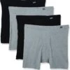 Hanes Men's Tagless ComfortSoft Waistband Boxer Briefs-Multiple Packs Available -Skechers Store 81etn5K9JgL. AC SR736920