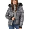 MICHAEL Michael Kors Short Puffer With Faux Fur Trim Hood Jacket M425739QZ -Skechers Store 81obQy3i 2L. AC SR736920