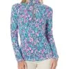 Lilly Pulitzer Justine 1/2 Zip UPF 50+ -Skechers Store 91SmT5Ld52L. AC SR736920